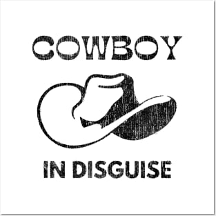 Cowboy Disguise Funny Western Country Posters and Art